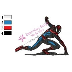 Spiderman Embroidery Design 03